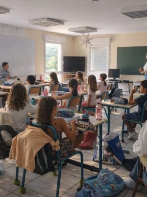 Salle de classe de l'école Arborescences Toulouse